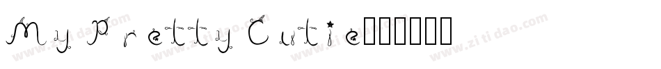 My Pretty Cutie字体转换